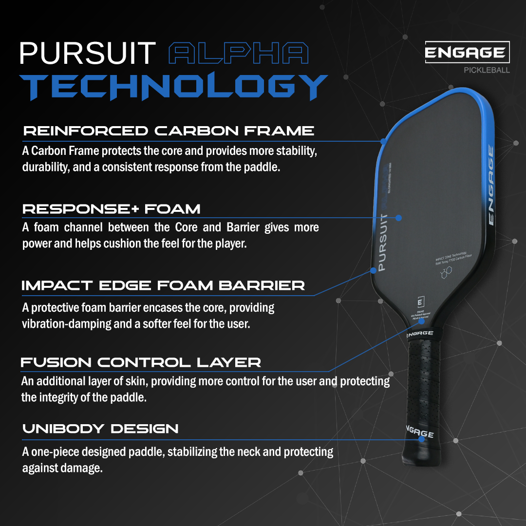 Engage NEW. Alpha. Pickleball Paddle