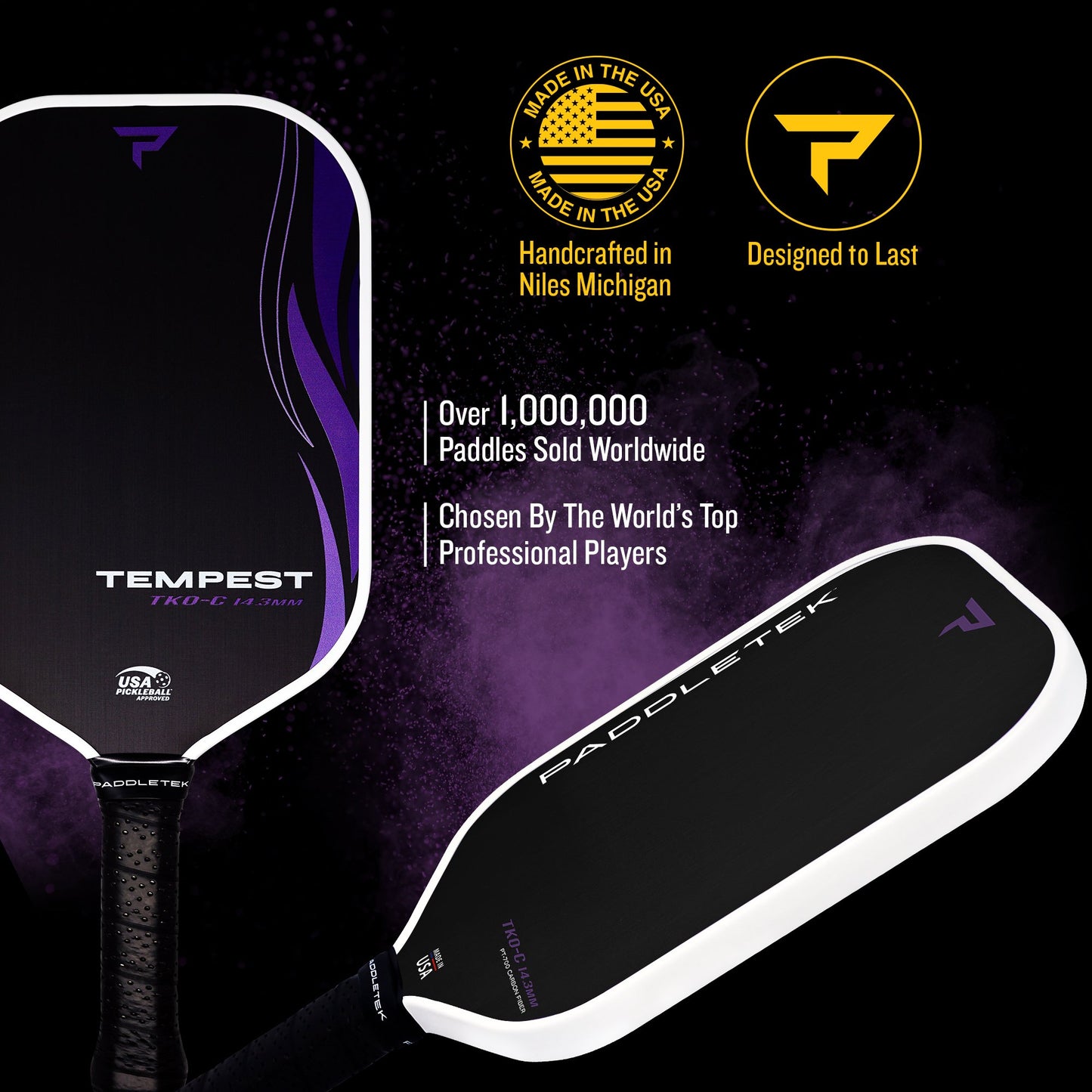Paddletek Tempest TKO-C Pickleball Paddle