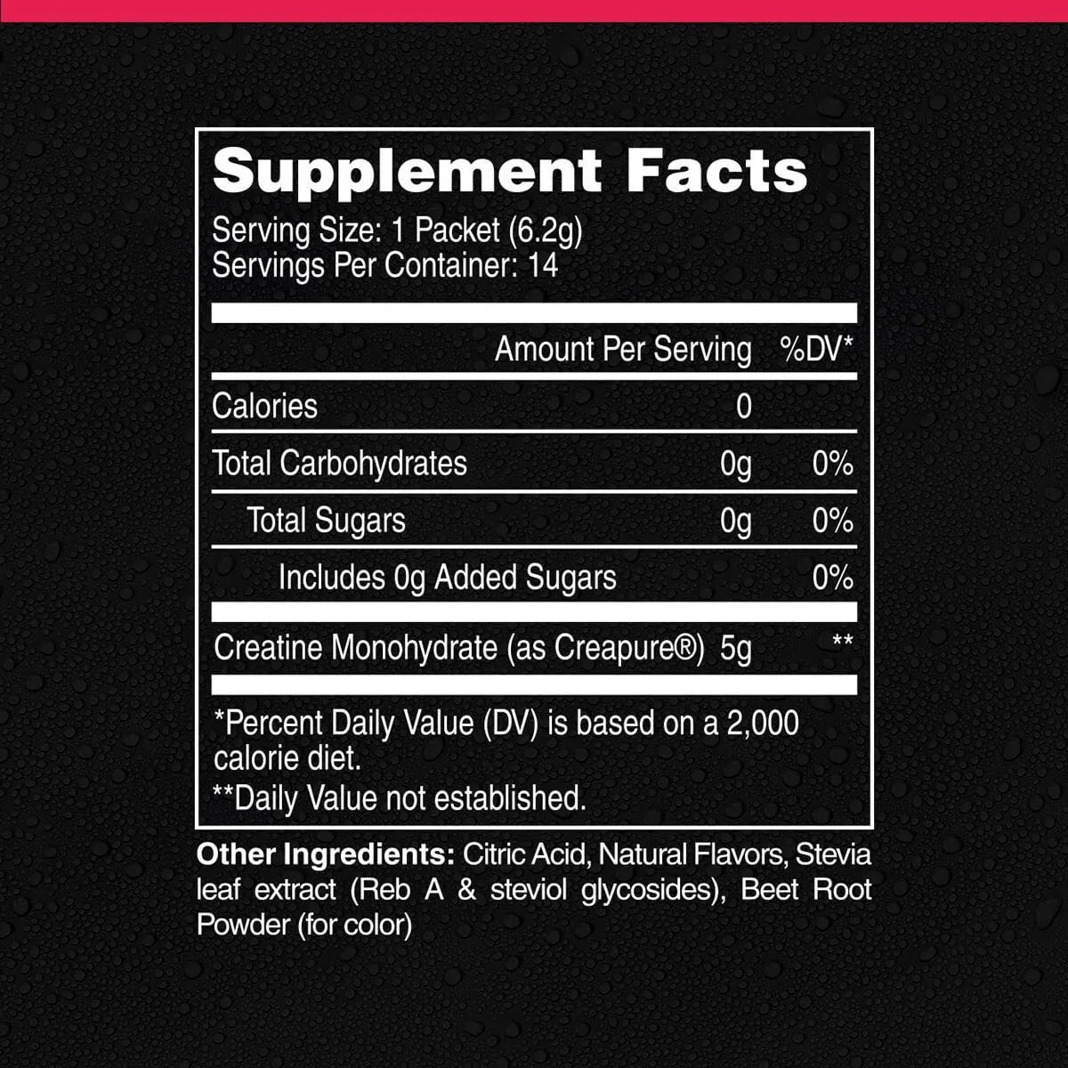 Creatine Powder Sticks - Watermelon RushFitAid