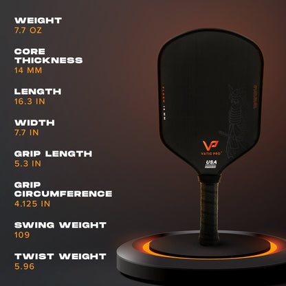 Vatic Pro Saga (All Shapes) (14mm & 16mm) (SH & LH) Pickleball Paddle