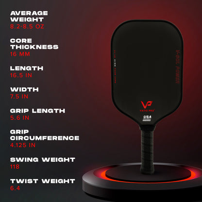 Vatic Pro V-Sol Power (All Shapes) (16mm) (Includes Paddle Cover)