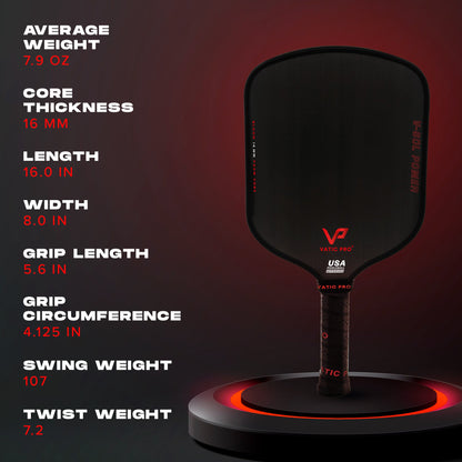 Vatic Pro V-Sol Power (All Shapes) (16mm) (Includes Paddle Cover)