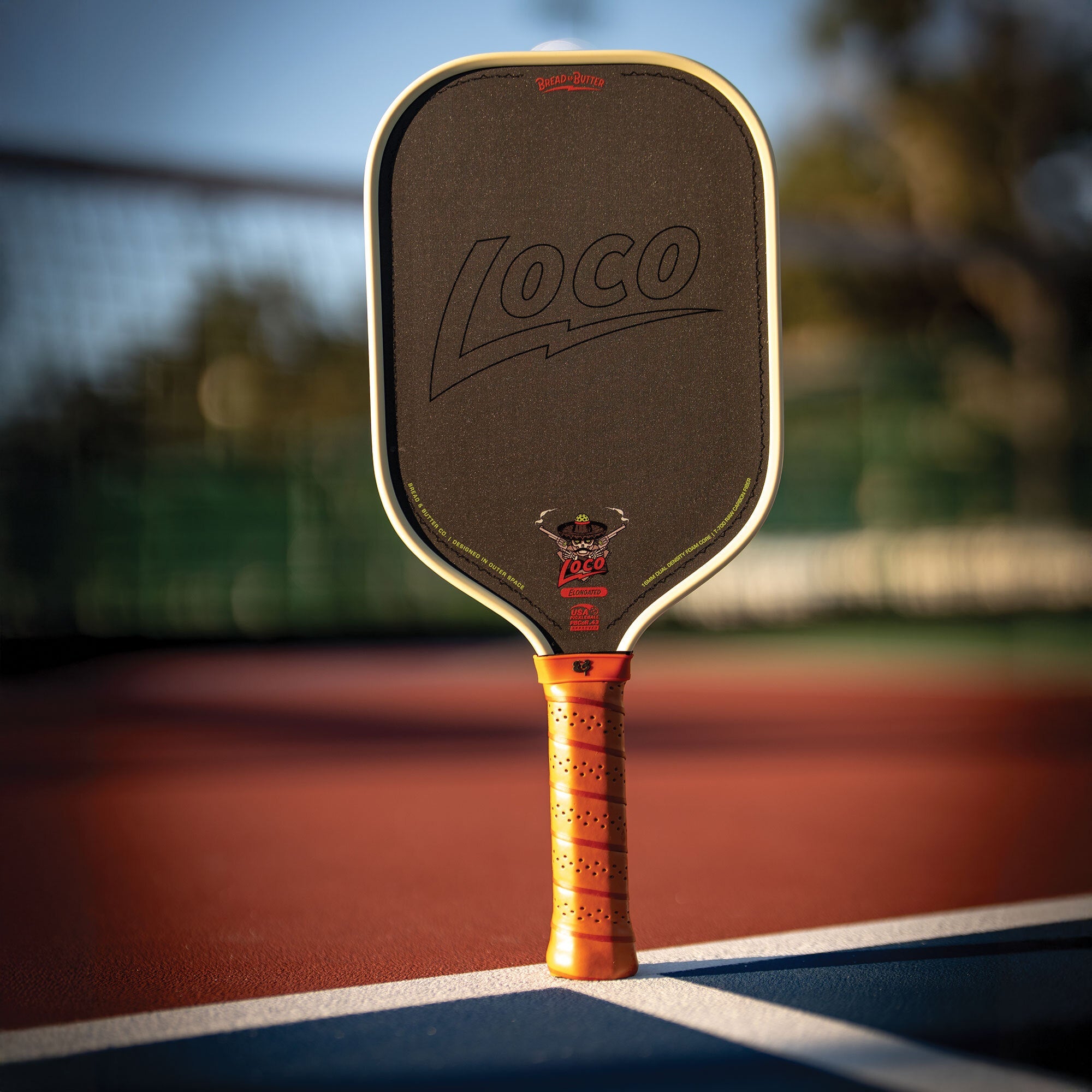 Bread & Butter Loco 16mm - Elongated Pickleball Paddle – Pickl Pickl