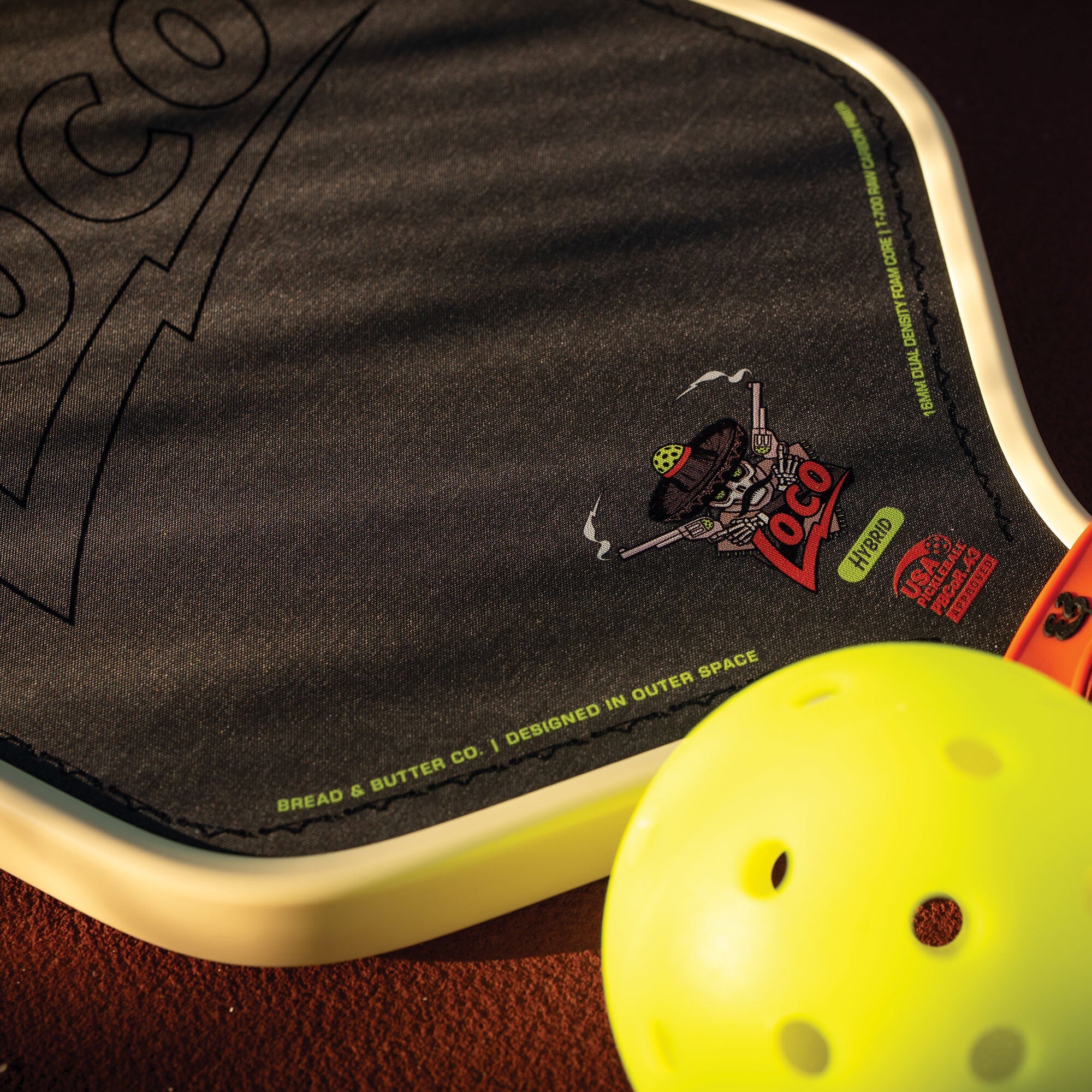 Bread & Butter Loco 16mm - Hybrid Pickleball Paddle – Pickl Pickl