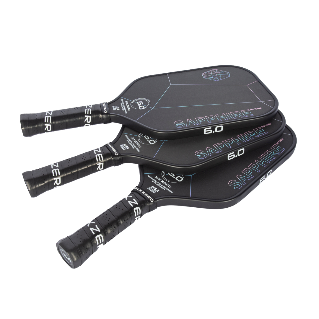 6.0 Six Zero Sapphire Pickleball Paddle