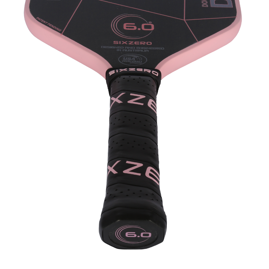 6.0 Six Zero Infinity Edgeless Double Black Diamond Control Pickleball Paddle