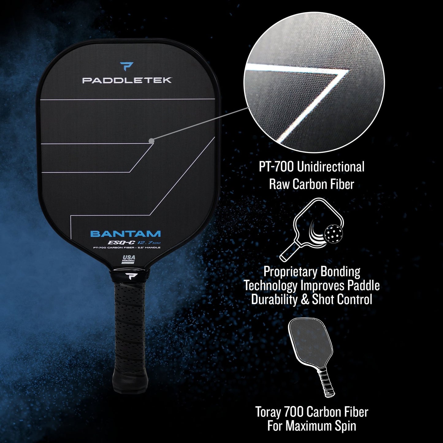 Paddletek Bantam ESQ Pickleball Paddle