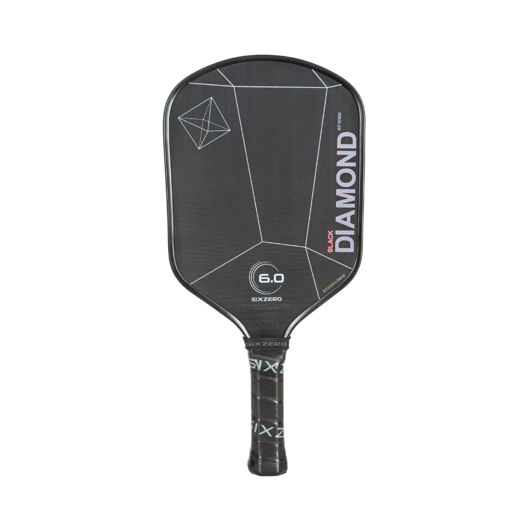 6.0 Six Zero Black Diamond Power Pickleball Paddle