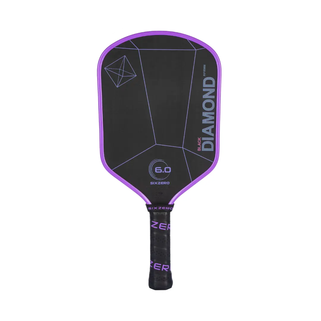 6.0 Six Zero Black Diamond Power Pickleball Paddle