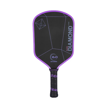 6.0 Six Zero Black Diamond Power Pickleball Paddle