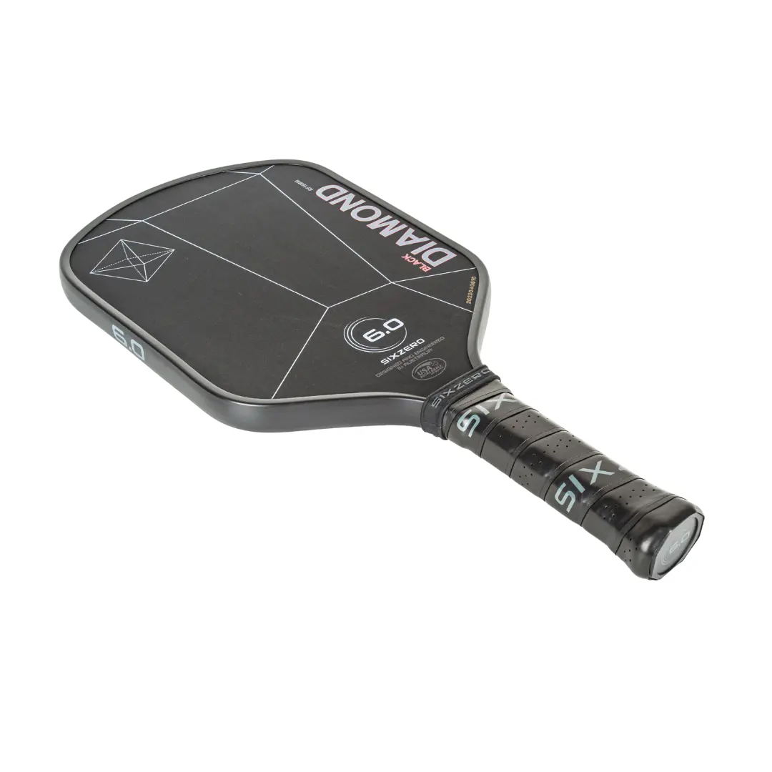 6.0 Six Zero Black Diamond Power Pickleball Paddle