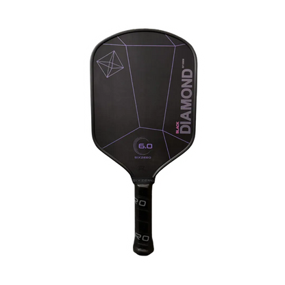 6.0 Six Zero Black Diamond Power Pickleball Paddle