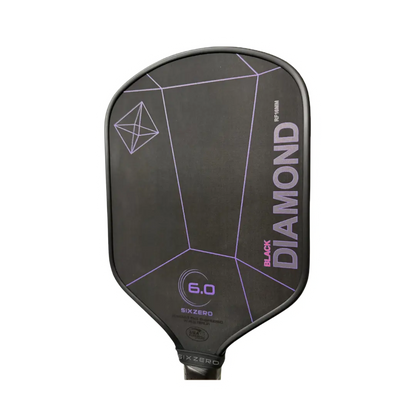 6.0 Six Zero Black Diamond Power Pickleball Paddle
