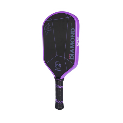 6.0 Six Zero Black Diamond Power Pickleball Paddle