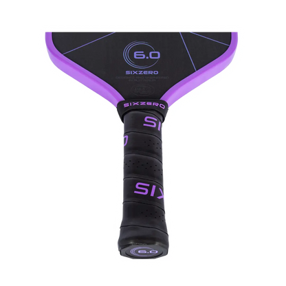 6.0 Six Zero Black Diamond Power Pickleball Paddle