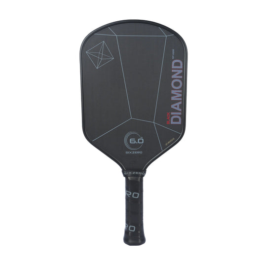 6.0 Six Zero Black Diamond Power Pickleball Paddle