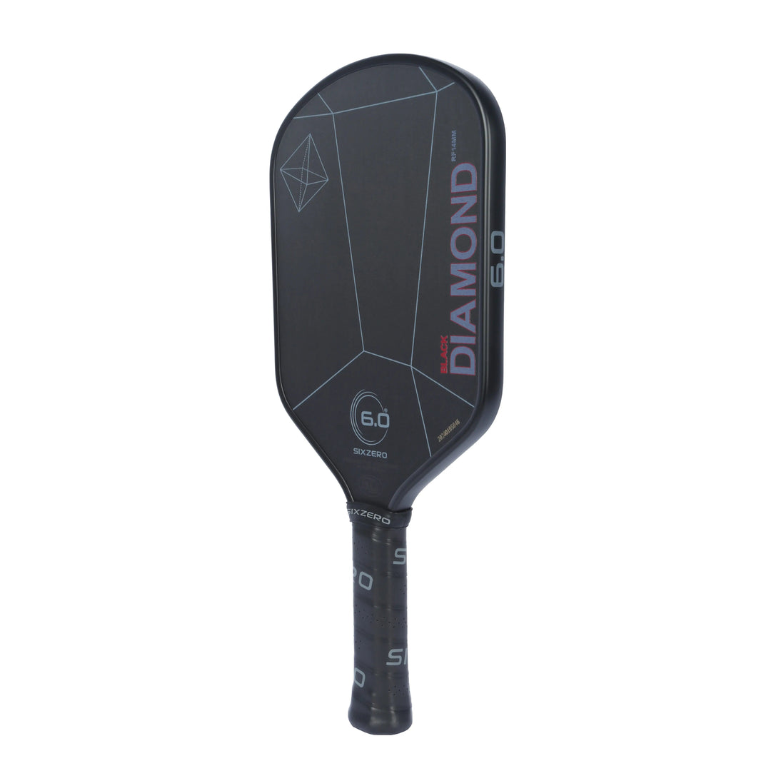 6.0 Six Zero Black Diamond Power Pickleball Paddle