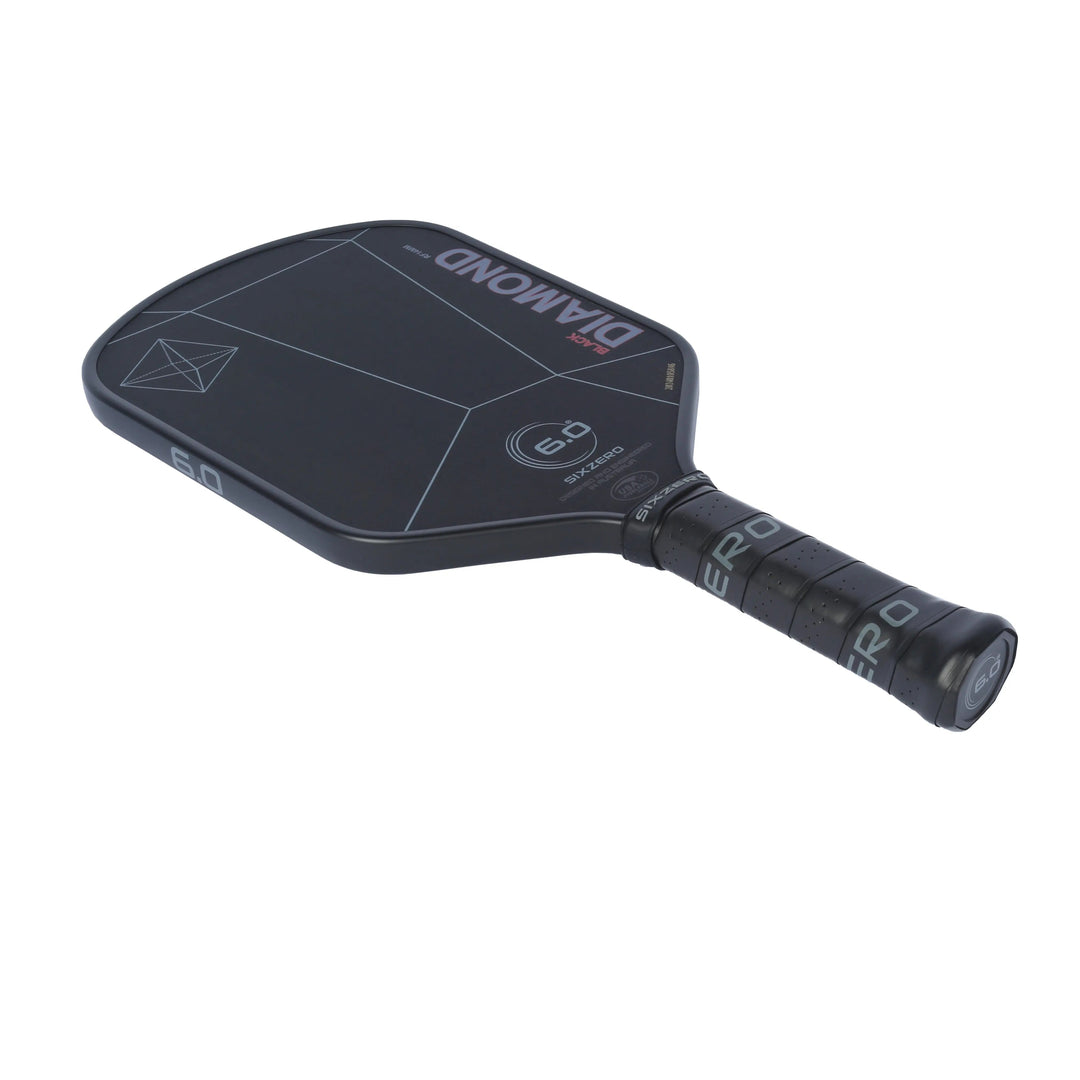 6.0 Six Zero Black Diamond Power Pickleball Paddle