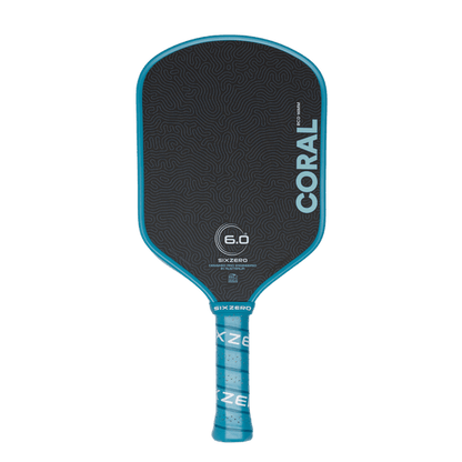 6.0 Six Zero Coral 16mm Pickleball Paddle