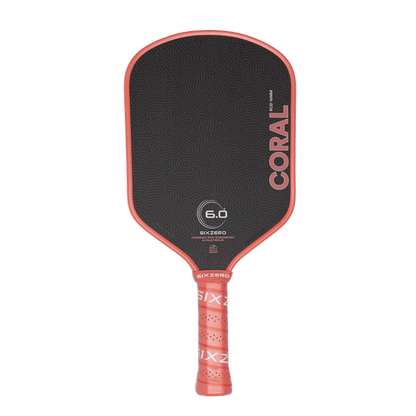 6.0 Six Zero Coral 16mm Pickleball Paddle