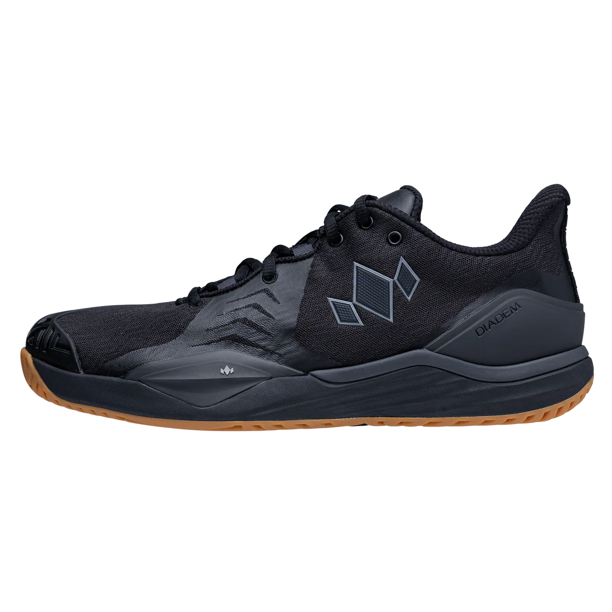 Diadem Court Burst Pickleball Shoes Black/Gum