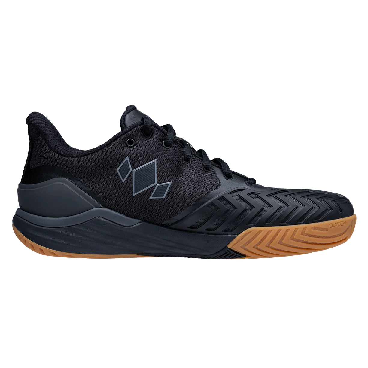Diadem Court Burst Pickleball Shoes Black/Gum