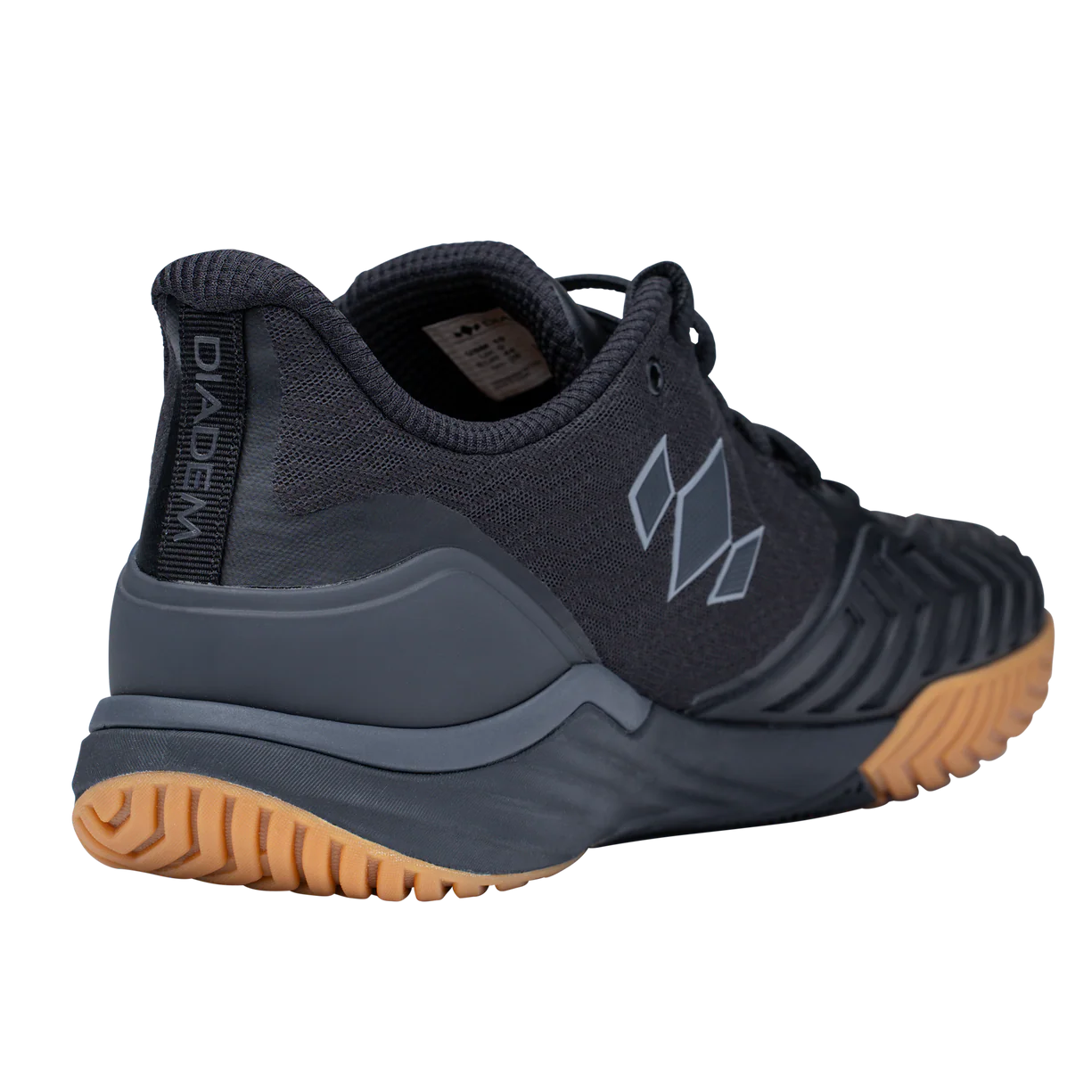 Diadem Court Burst Pickleball Shoes Black/Gum