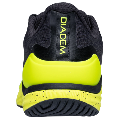 Diadem Court Burst Pickleball Shoes Black/Neon