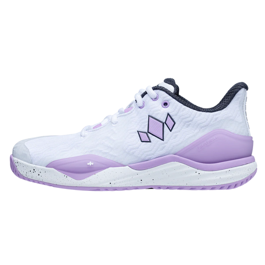 Diadem Court Burst Pickleball Shoes White/Purple