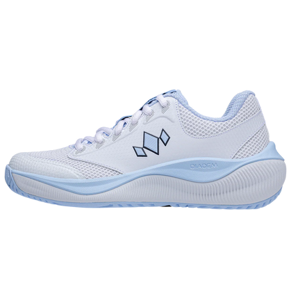 Diadem Court Flo Pickleball Shoes White/Sky