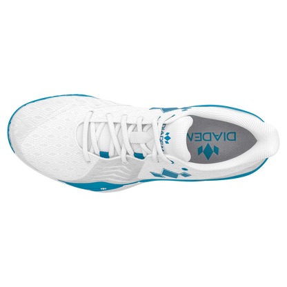 Diadem Court Burst Pickleball Shoes White/Blue/Grey