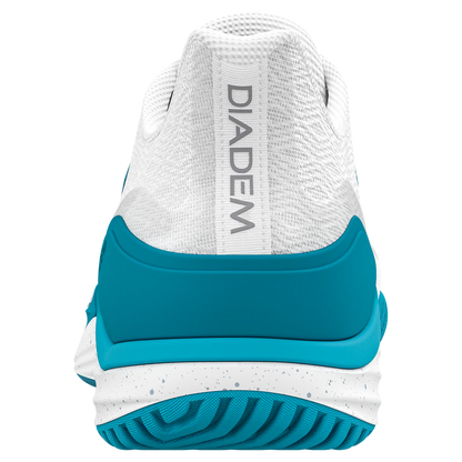 Diadem Court Burst Pickleball Shoes White/Blue/Grey