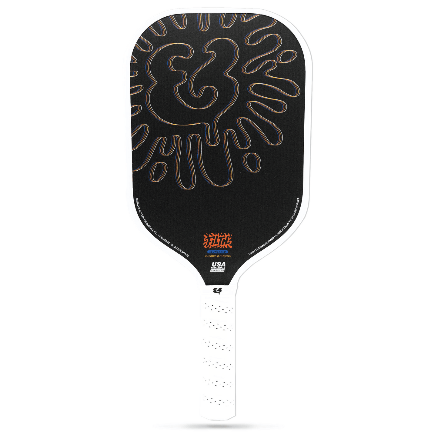 Bread & Butter Filth 16mm - Elongated Pickleball Paddle