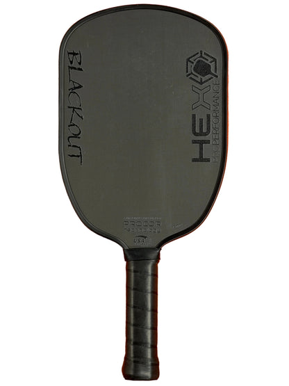 HEX Pro Performance BLACKOUT Pickleball Paddle with PROCOR technology