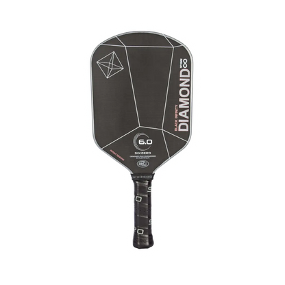6.0 Six Zero Infinity Edgeless Black Diamond Power Pickleball Paddle