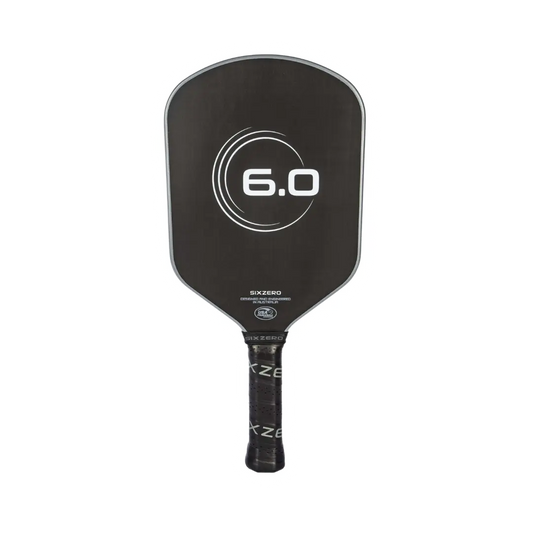 6.0 Six Zero Infinity Edgeless Black Diamond Power Pickleball Paddle