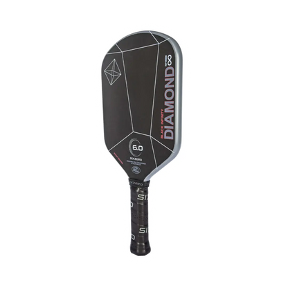 6.0 Six Zero Infinity Edgeless Black Diamond Power Pickleball Paddle