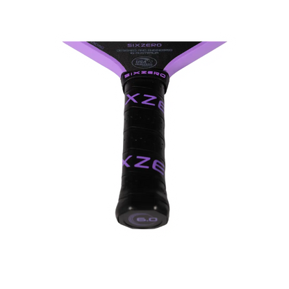 6.0 Six Zero Infinity Edgeless Black Diamond Power Pickleball Paddle