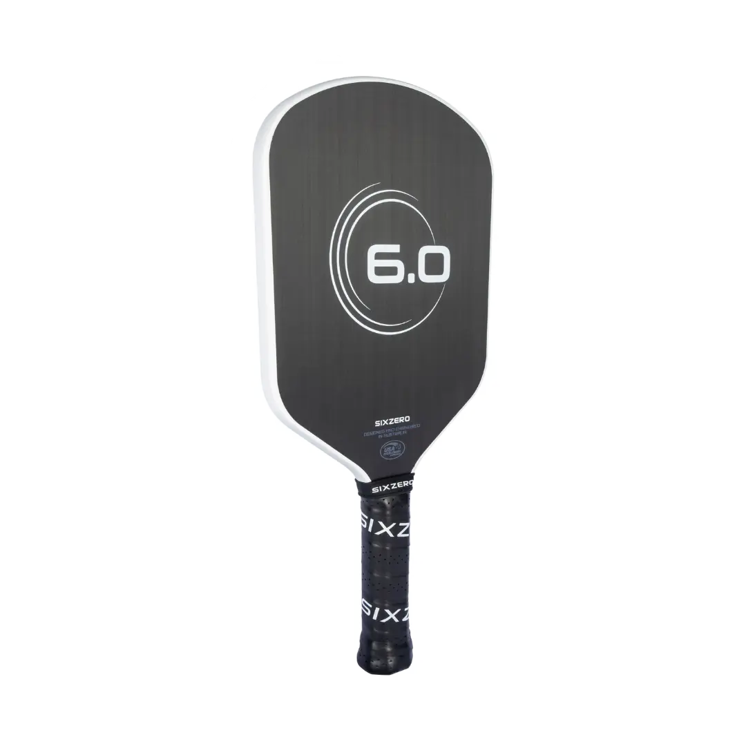 6.0 Six Zero Infinity Edgeless Double Black Diamond Control Pickleball Paddle