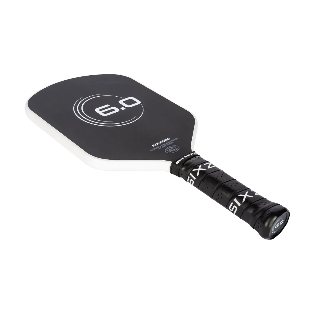 6.0 Six Zero Infinity Edgeless Double Black Diamond Control Pickleball Paddle