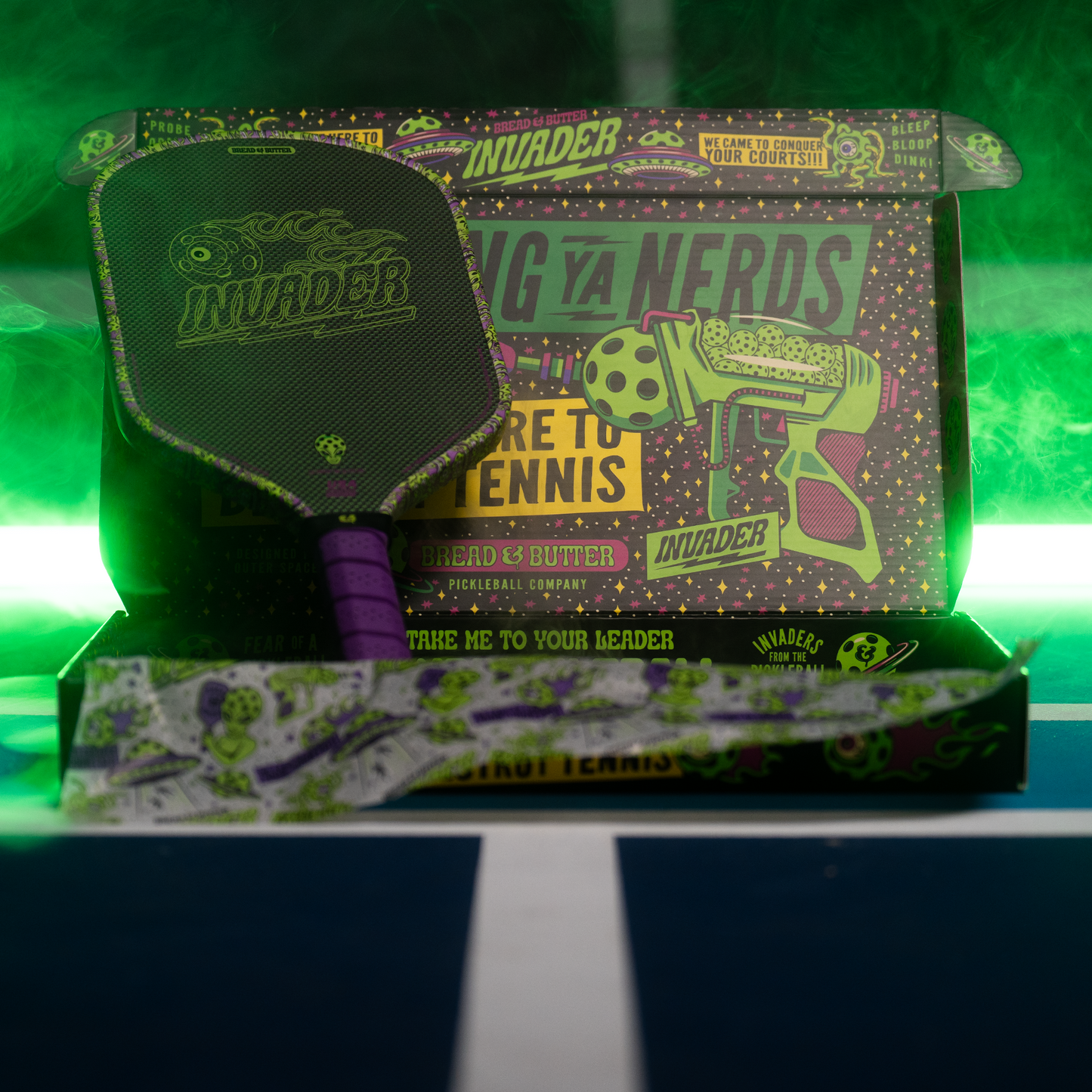 Bread & Butter Invader 16mm - Space Pimp Edition Pickleball Paddle