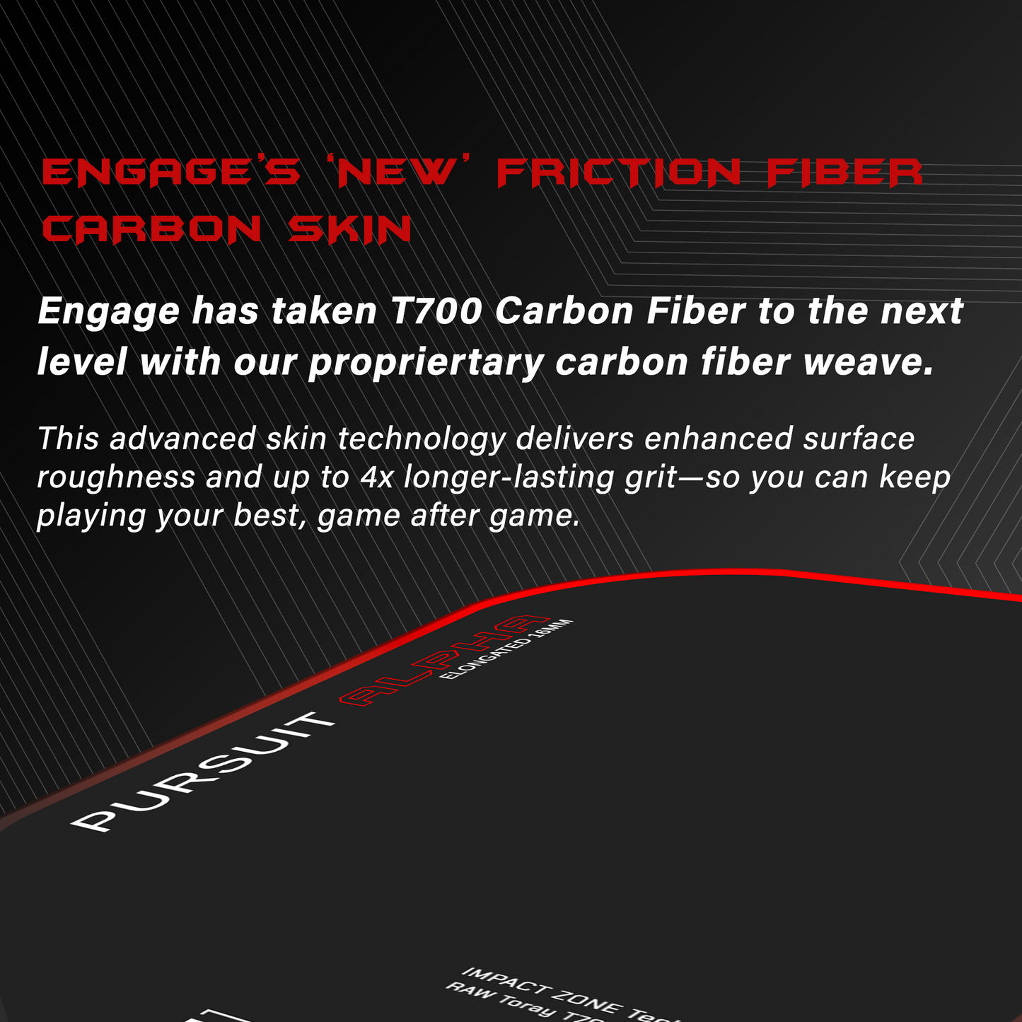 Engage NEW. Alpha. Pickleball Paddle