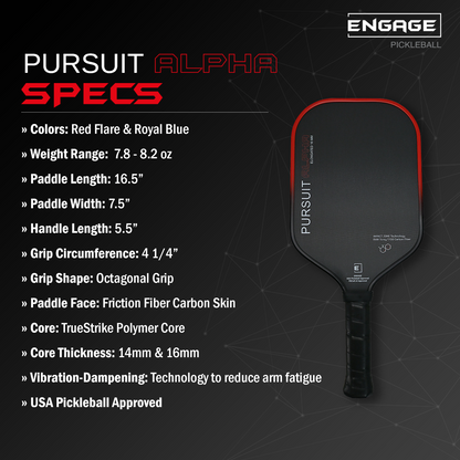 Engage NEW. Alpha. Pickleball Paddle