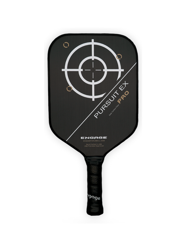 Engage Pursuit Pro EX | Raw Carbon Fiber | Standard Pickleball Paddle
