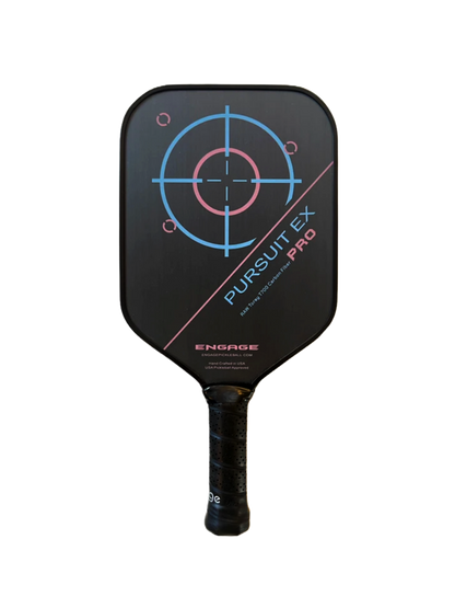Engage Pursuit Pro EX | Raw Carbon Fiber | Standard Pickleball Paddle