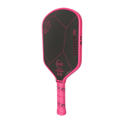 6.0 Six Zero Ruby Pro 14mm Pickleball Paddle