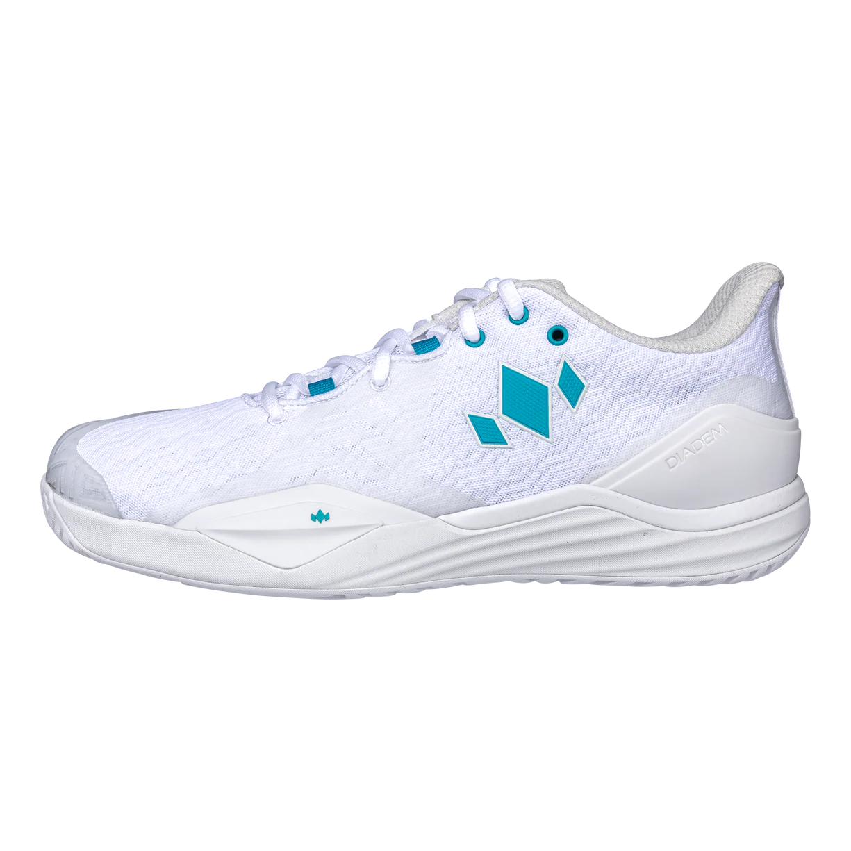 Diadem Court Burst Pickleball Shoes White/Teal