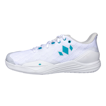Diadem Court Burst Pickleball Shoes White/Teal