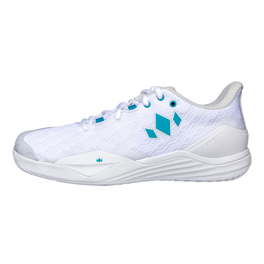 Diadem Court Burst Pickleball Shoes White/Teal