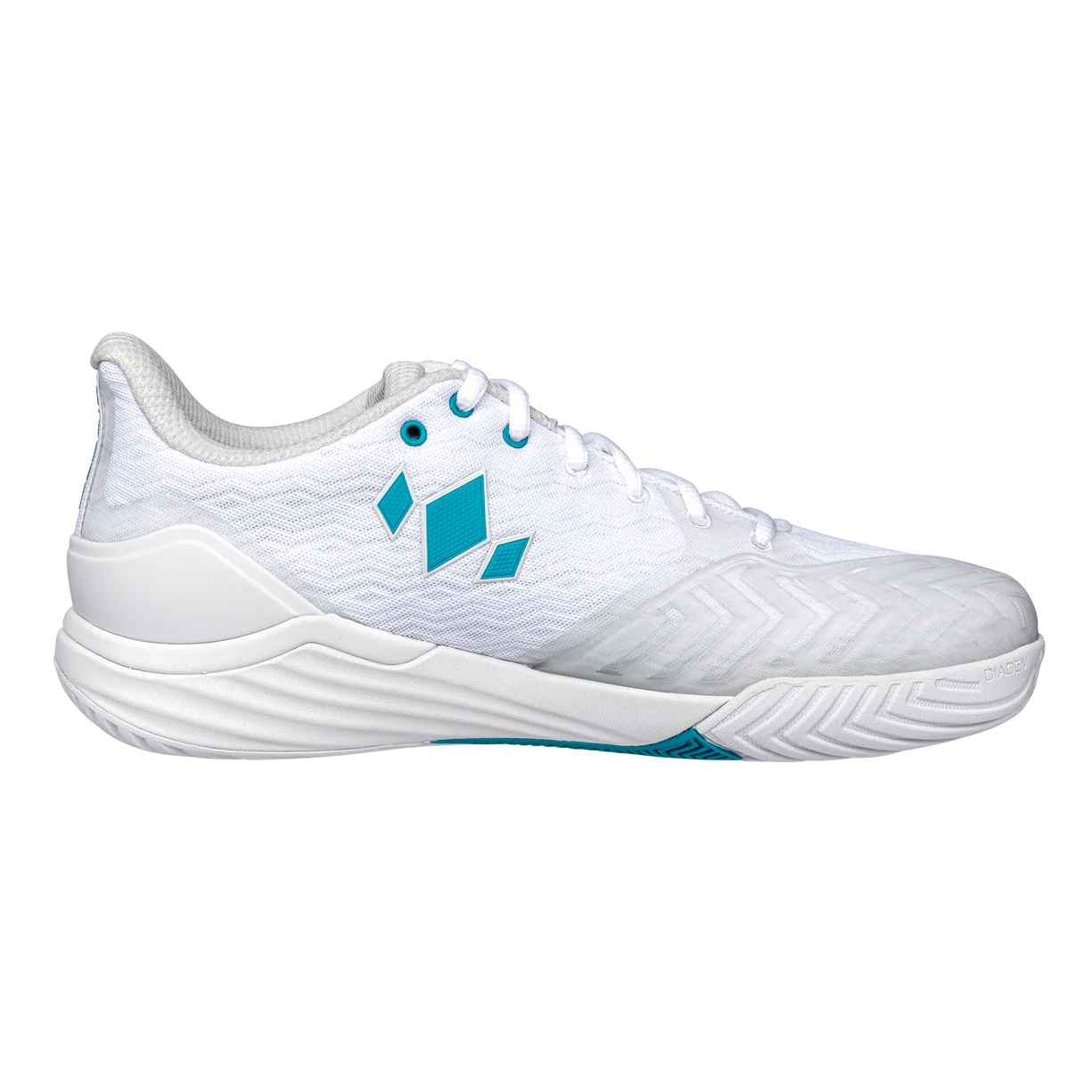 Diadem Court Burst Pickleball Shoes White/Teal